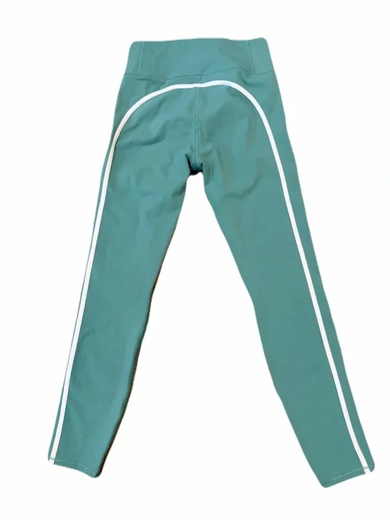 Vuori Women's Track Leggings - Celadon Green / White Piping - Size S - Picture 8 of 11